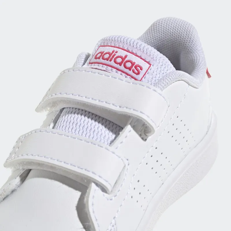 adidas Advantage Lifestyle Court Two Cloud White / Real Pink / Core Black (GW6501)