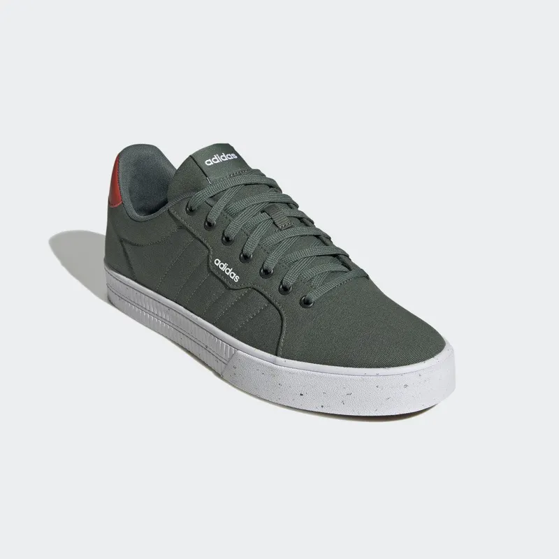 adidas Daily 3.0 Eco Sustainable Lifestyle Skateboardschoenen Green Oxide / Cloud White / Altered Amber (GW6687)