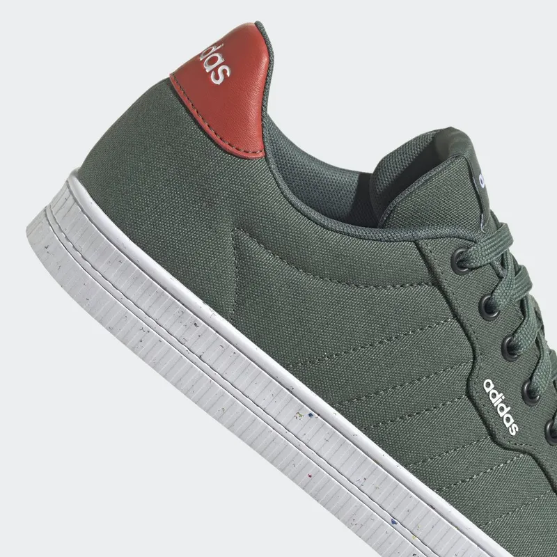 adidas Daily 3.0 Eco Sustainable Lifestyle Skateboardschoenen Green Oxide / Cloud White / Altered Amber (GW6687)