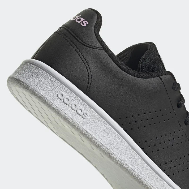 adidas Advantage Base Court Lifestyle Core Black / Core Black / Clear Pink (GW7120)