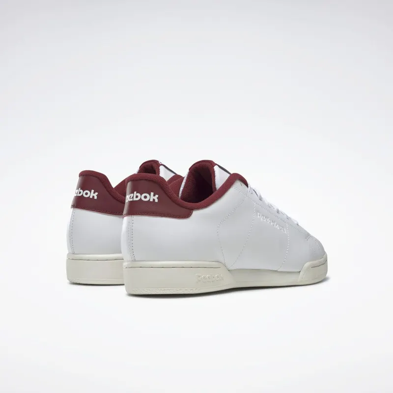 Reebok NPC II Cloud White / Chalk / Classic Burgundy