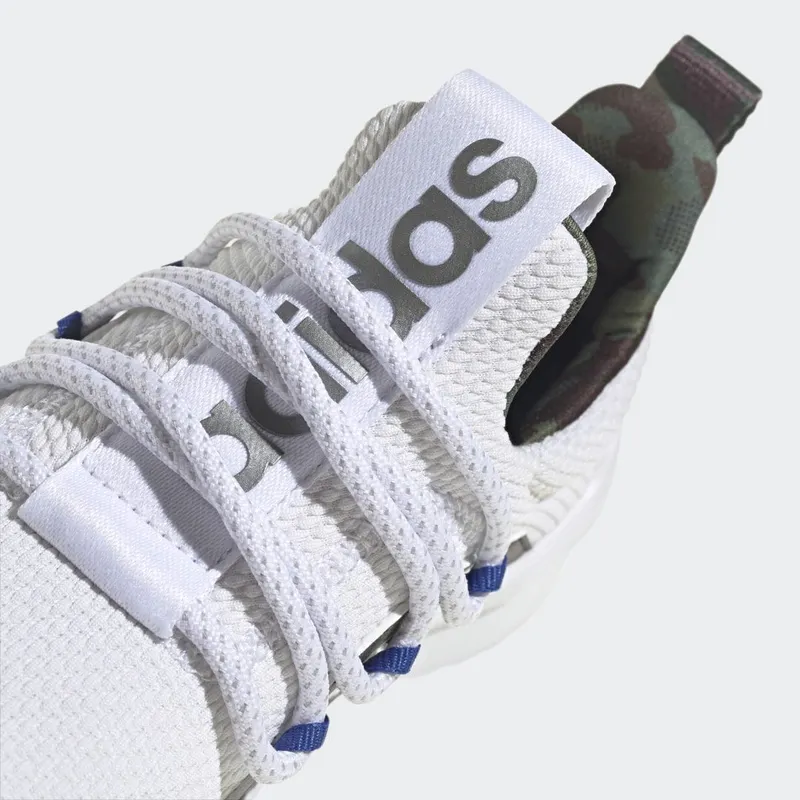 adidas Lite Racer Adapt 5 Lifestyle Running Slip-On Veterschoenen Cloud White / Cloud White / Royal Blue (GW7156)