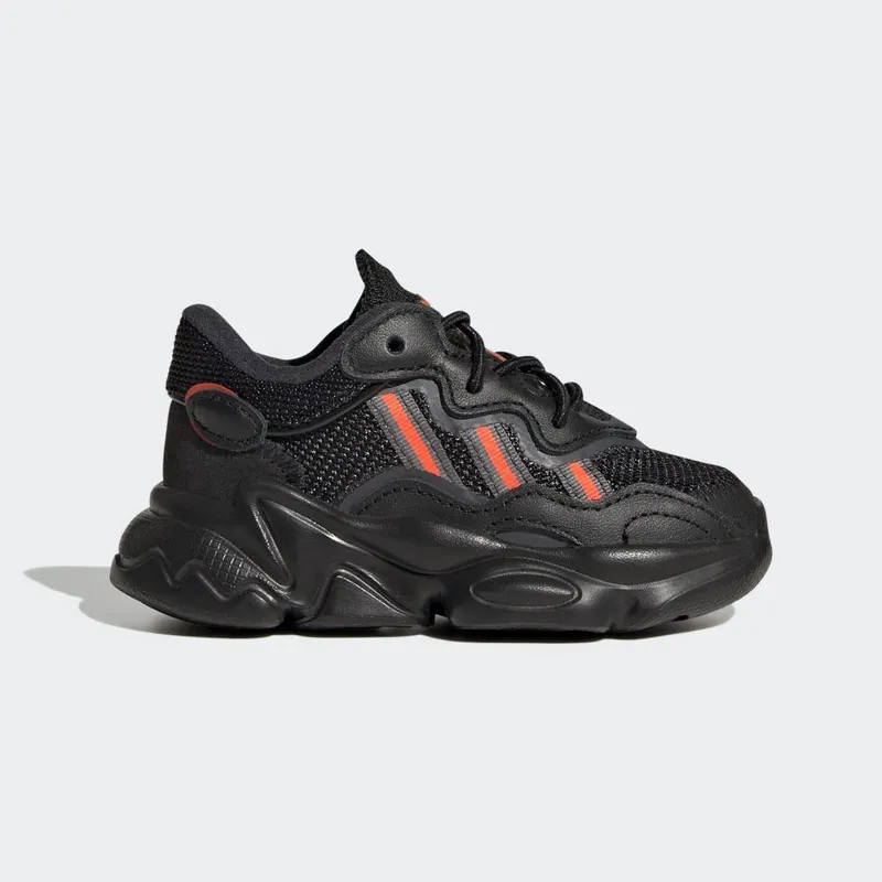 adidas OZWEEGO Core Black / Solar Red / Grey Six (GW7219)