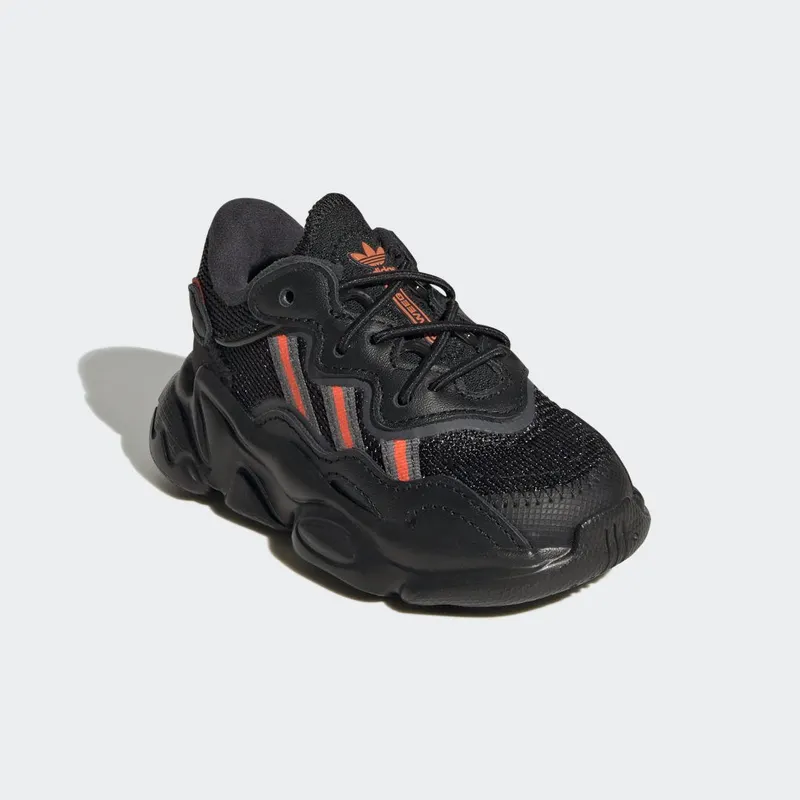 adidas OZWEEGO Core Black / Solar Red / Grey Six (GW7219)