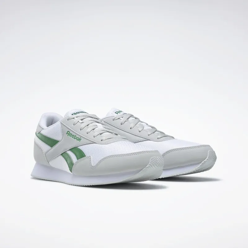 Reebok Royal Classic Jogger 3.0 Schoenen Pure Grey 2 / Glen Green / Cloud White