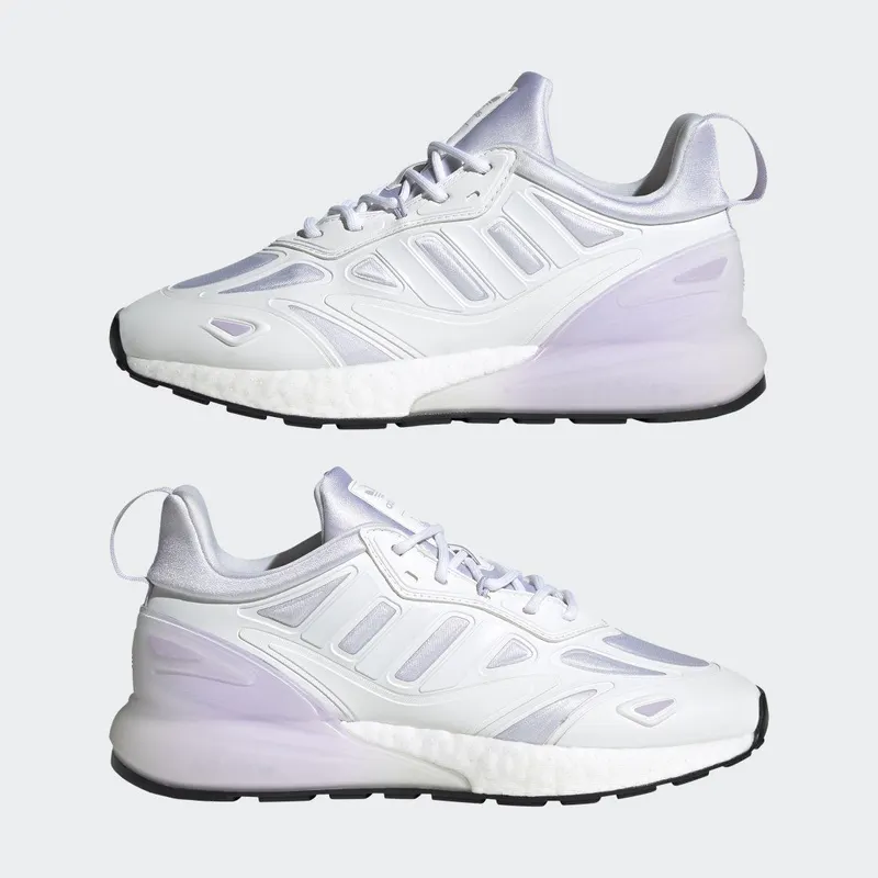 adidas ZX 2K BOOST 2.0 Cloud White / Purple Tint / Core Black (GW8287)