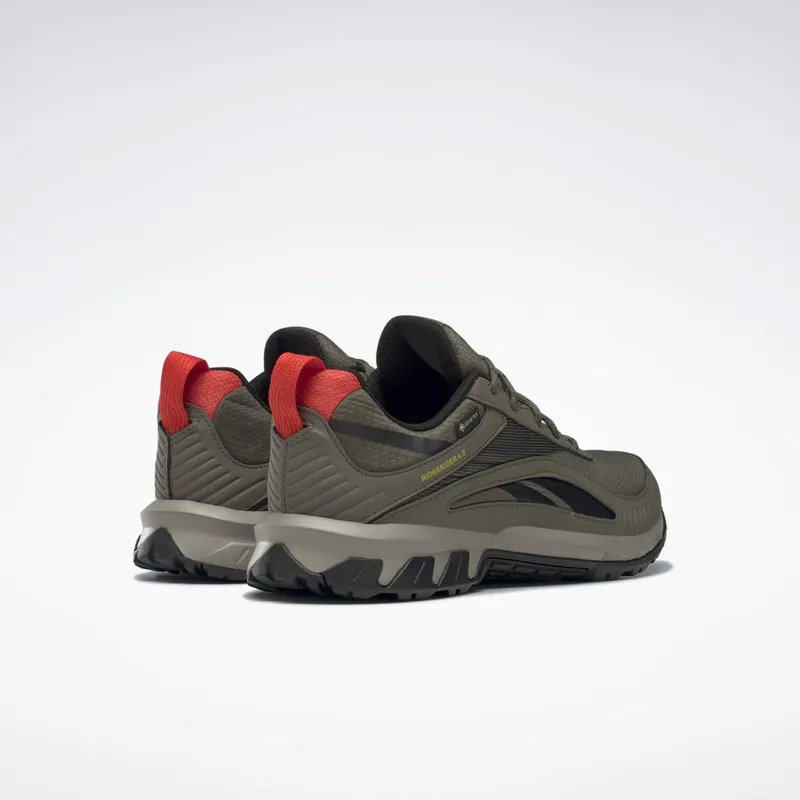 Reebok Ridgerider 6 Gore-Tex Schoenen Army Green / Core Black / Dynamic Red
