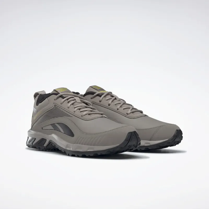 Reebok Ridgerider 6 Leather Schoenen Boulder Grey / Core Black / Sulfur Green