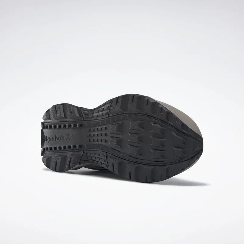 Reebok Ridgerider 6 Leather Schoenen Boulder Grey / Core Black / Sulfur Green