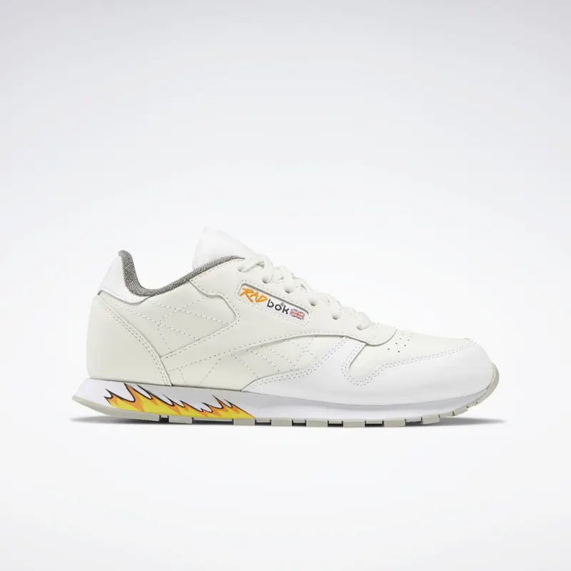 Reebok Power Rangers Classic Leather Schoenen Chalk / Cloud White / Tin Grey