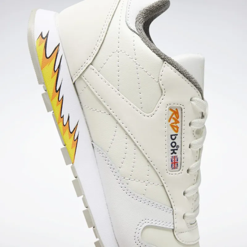 Reebok Power Rangers Classic Leather Schoenen Chalk / Cloud White / Tin Grey