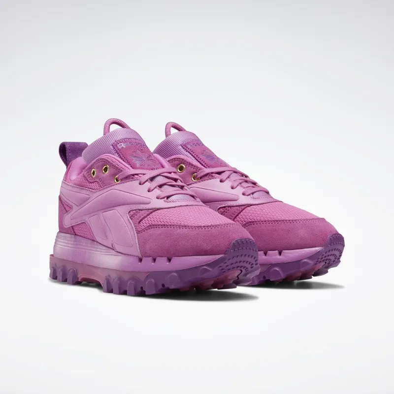 Reebok Classic Leather Cardi B V2 Schoenen Ultraberry / Aubergine / Matte Gold
