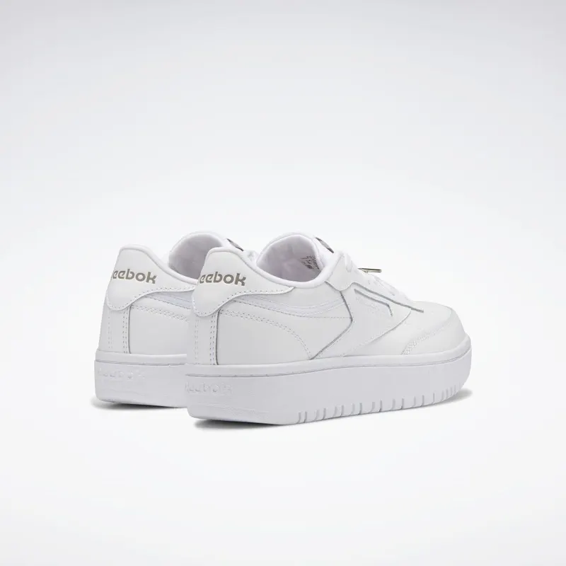 Reebok Club C Double Schoenen Cloud White / Boulder Grey / Moonstone