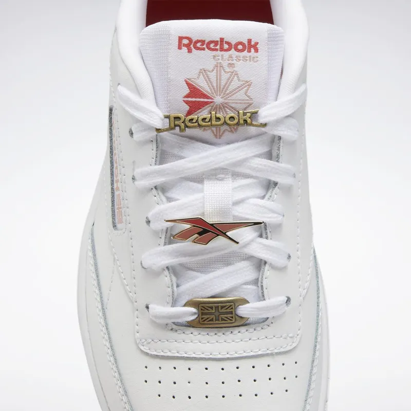 Reebok Club C Double Schoenen Cloud White / Rhodonite / Canyon Coral