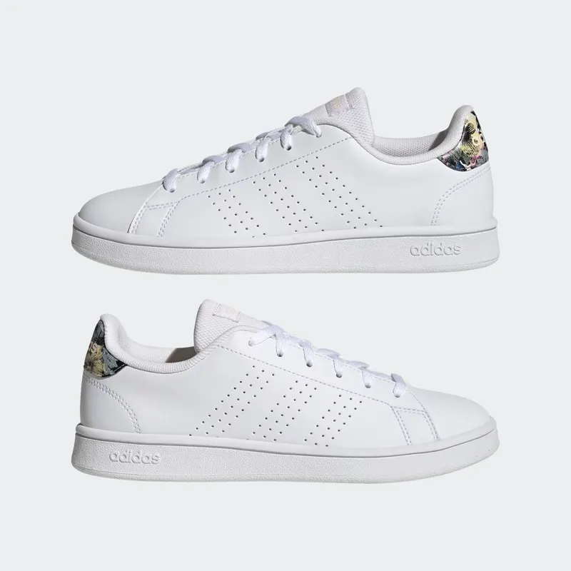 adidas Advantage Base Court Lifestyle Cloud White / Cloud White / Bliss Orange (GW9289)