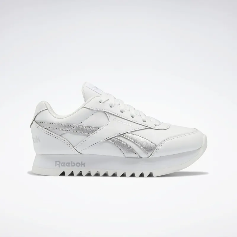 Reebok Royal Classic Jogger 2 Platformschoenen Cloud White / Cloud White / Silver Metallic