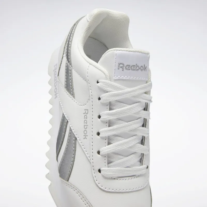 Reebok Royal Classic Jogger 2 Platformschoenen Cloud White / Cloud White / Silver Metallic