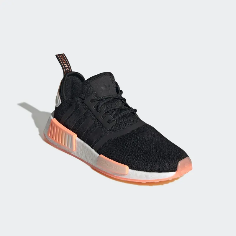 adidas NMD_R1 Core Black / Beam Orange / Cloud White (GW9463)