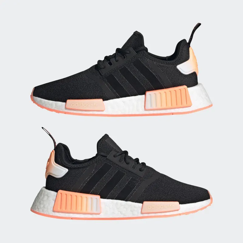 adidas NMD_R1 Core Black / Beam Orange / Cloud White (GW9463)