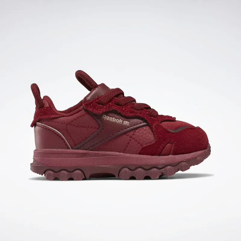 Reebok Cardi B Classic Leather Schoenen Triathalon Red / Classic Burgundy / Golden Bronze