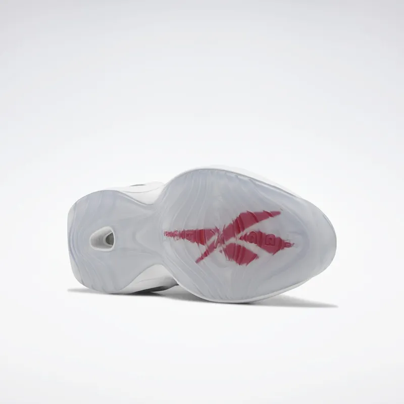 Reebok Question Mid Schoenen Cloud White / Cloud White / Vector Red