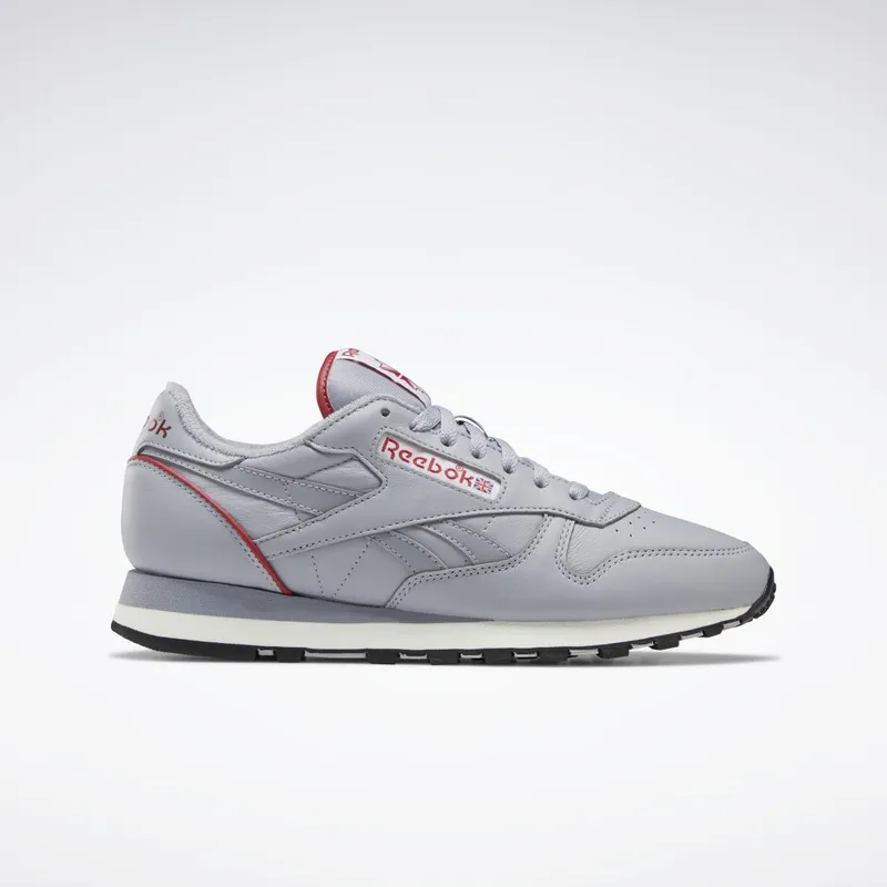 Reebok Classic Leather 1983 Vintage Schoenen Cold Grey / Flash Red / Chalk