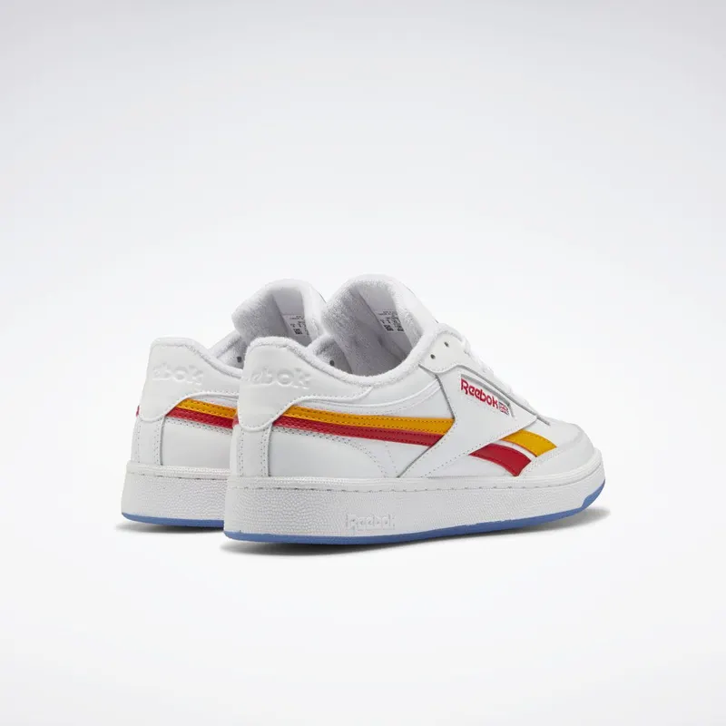 Reebok Club C Revenge Schoenen Cloud White / Collegiate Gold / Vector Red