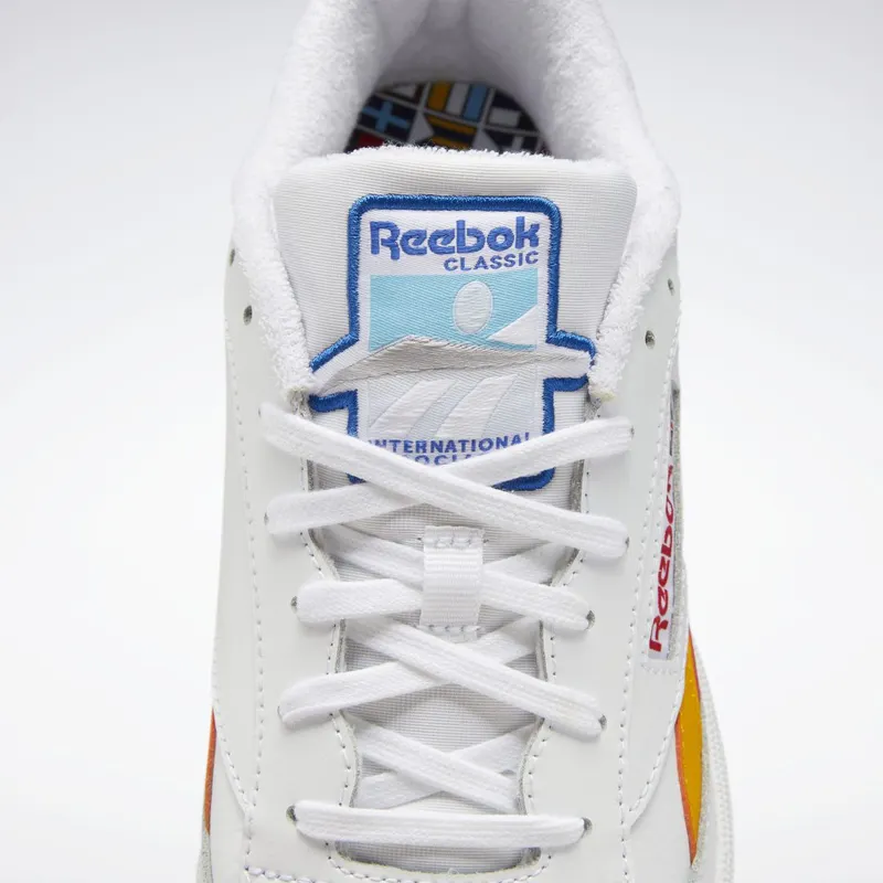 Reebok Club C Revenge Schoenen Cloud White / Collegiate Gold / Vector Red