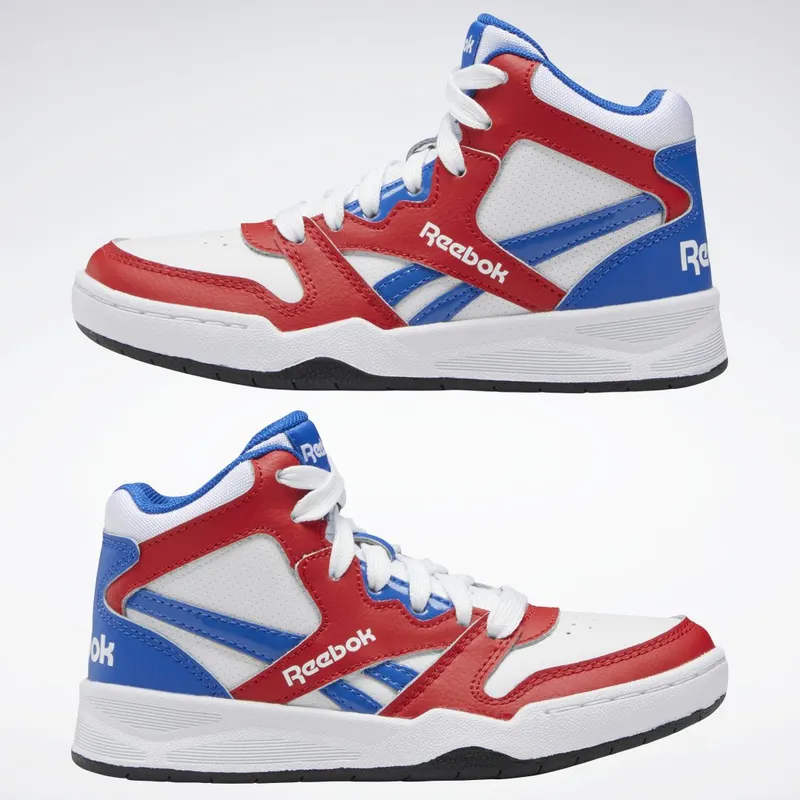 Reebok BB4500 Court Schoenen Cloud White / Vector Red / Vector Blue