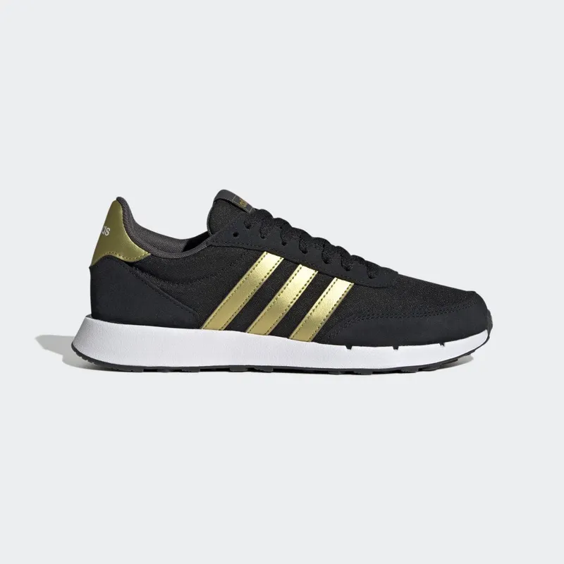 adidas Run 60s 2.0 Core Black / Gold Metallic / Grey Six (GX1714)