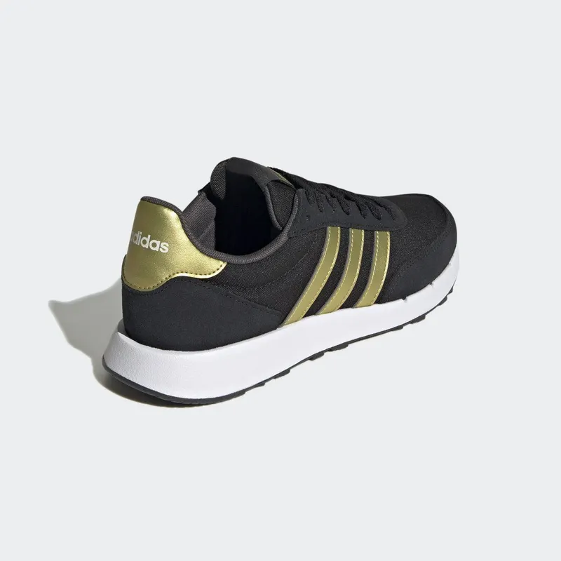adidas Run 60s 2.0 Core Black / Gold Metallic / Grey Six (GX1714)