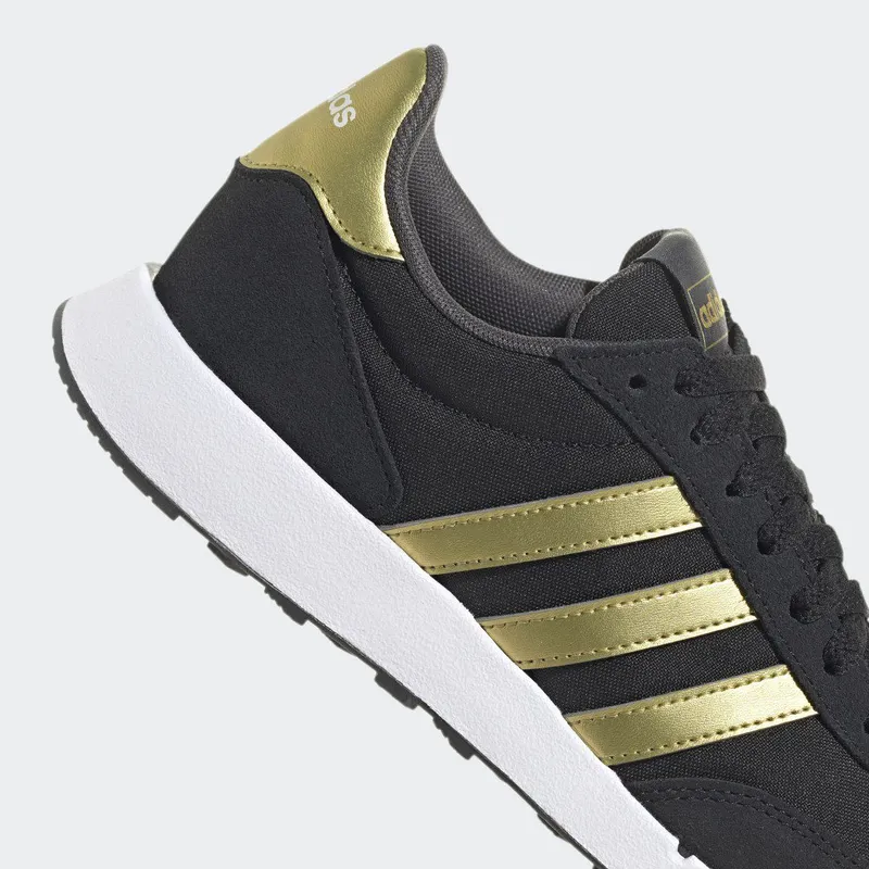 adidas Run 60s 2.0 Core Black / Gold Metallic / Grey Six (GX1714)
