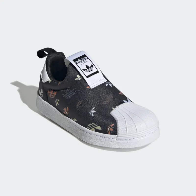 adidas Superstar 360 Core Black / Cloud White / Semi Impact Orange (GX1868)