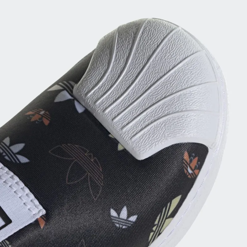 adidas Superstar 360 Core Black / Cloud White / Semi Impact Orange (GX1868)