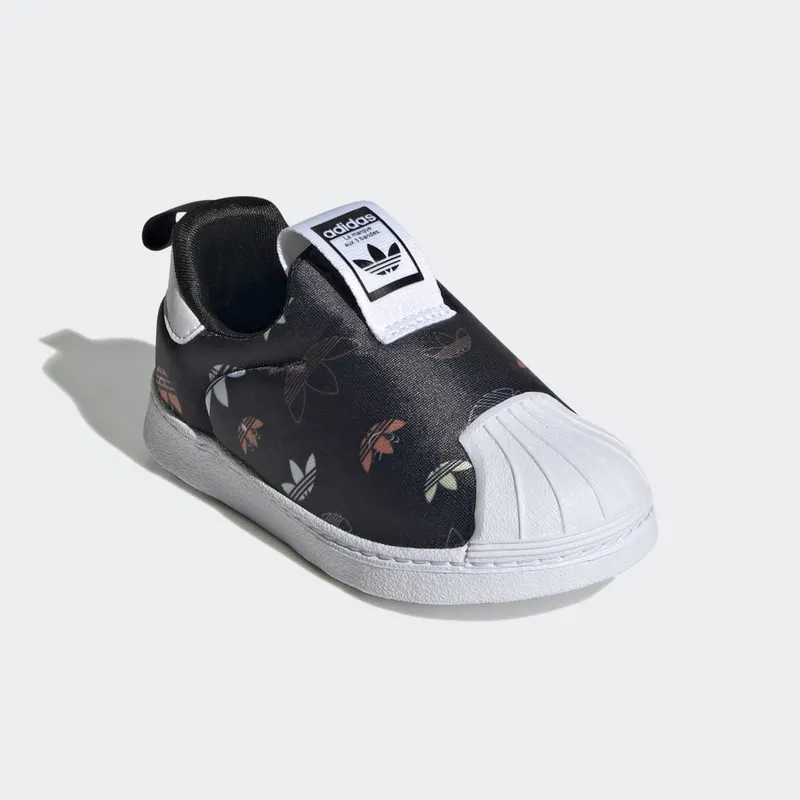 adidas Superstar 360 Core Black / Cloud White / Semi Impact Orange (GX1870)