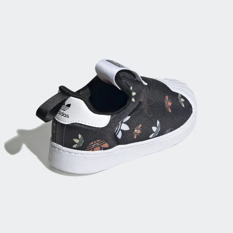 adidas Superstar 360 Core Black / Cloud White / Semi Impact Orange (GX1870)
