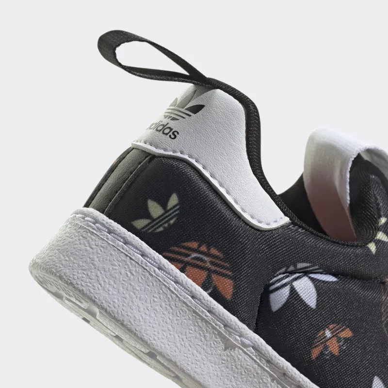 adidas Superstar 360 Core Black / Cloud White / Semi Impact Orange (GX1870)