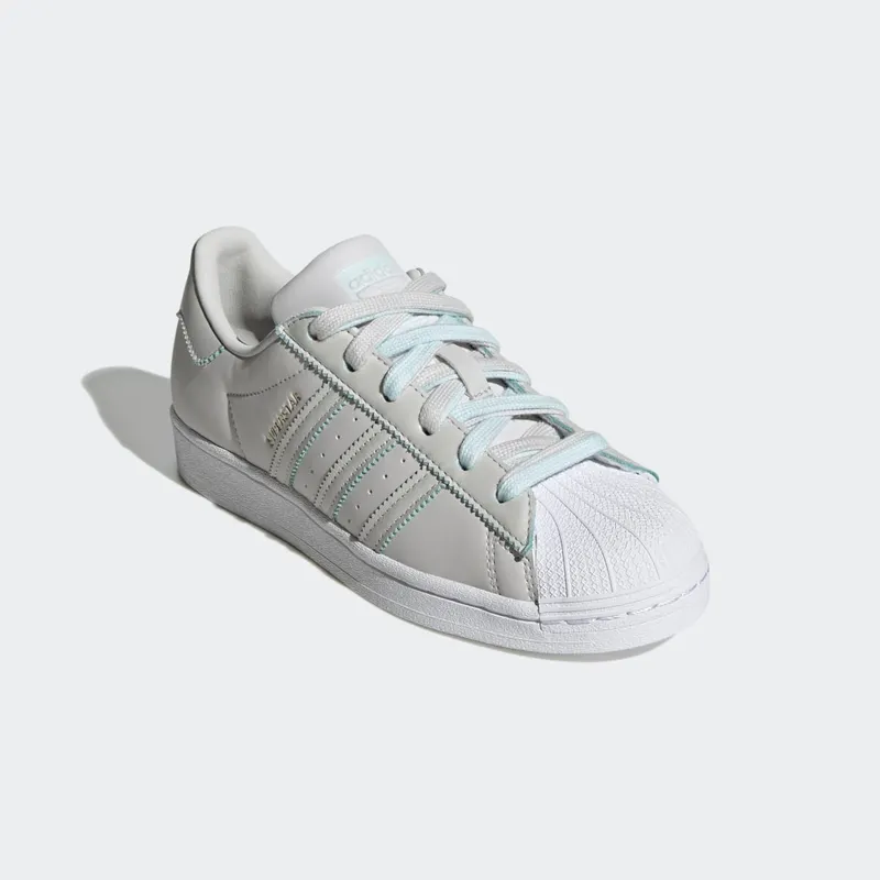 adidas Superstar Grey One / Almost Blue / Gold Metallic (GX2010)