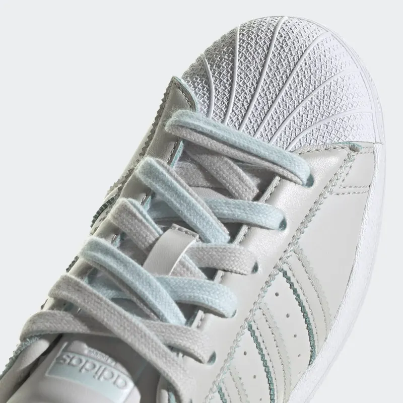 adidas Superstar Grey One / Almost Blue / Gold Metallic (GX2010)