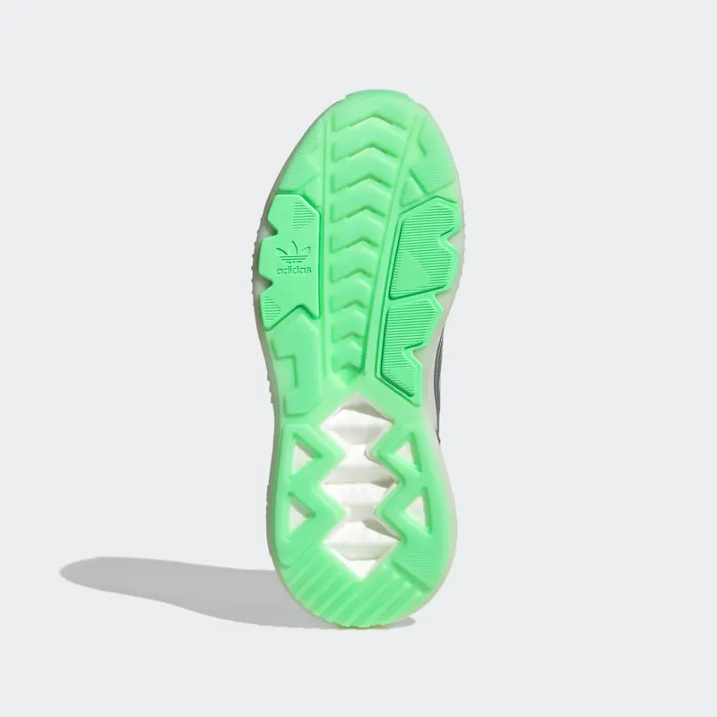 adidas ZX 5K BOOST Grey Three / Beam Green / Semi Pulse Lilac (GX2028)
