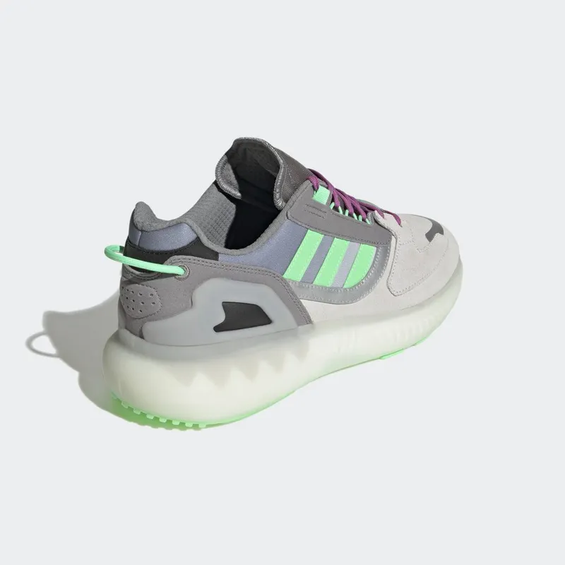 adidas ZX 5K BOOST Grey Three / Beam Green / Semi Pulse Lilac (GX2028)
