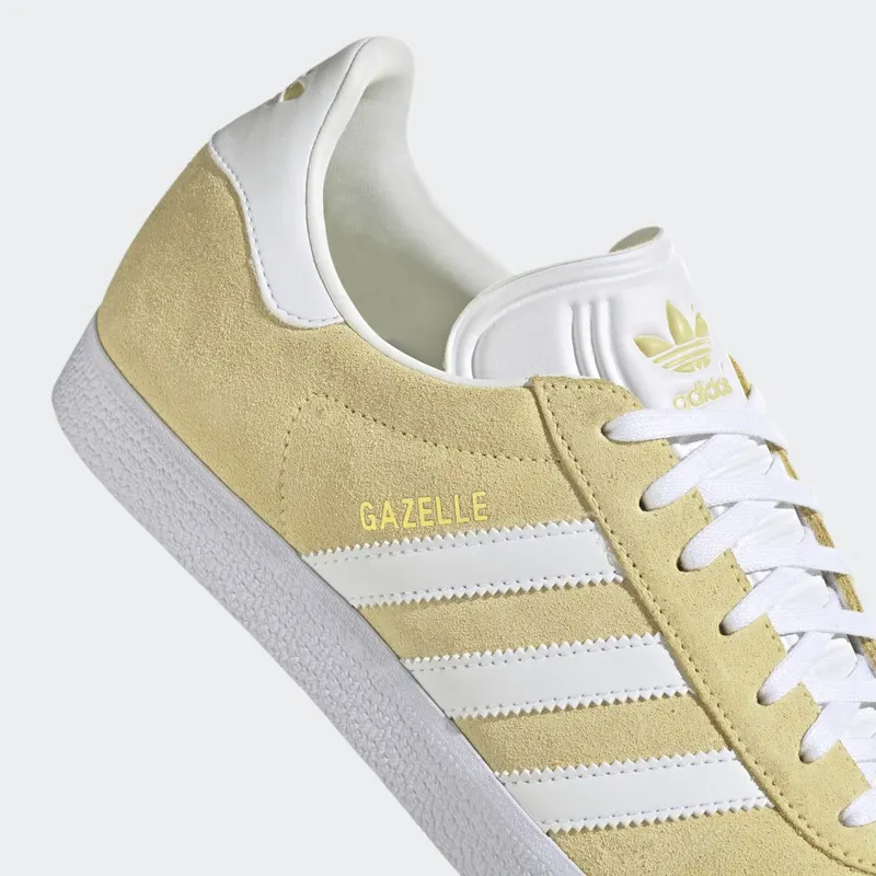 adidas Gazelle Almost Yellow / Cloud White / Gold Metallic (GX2203)