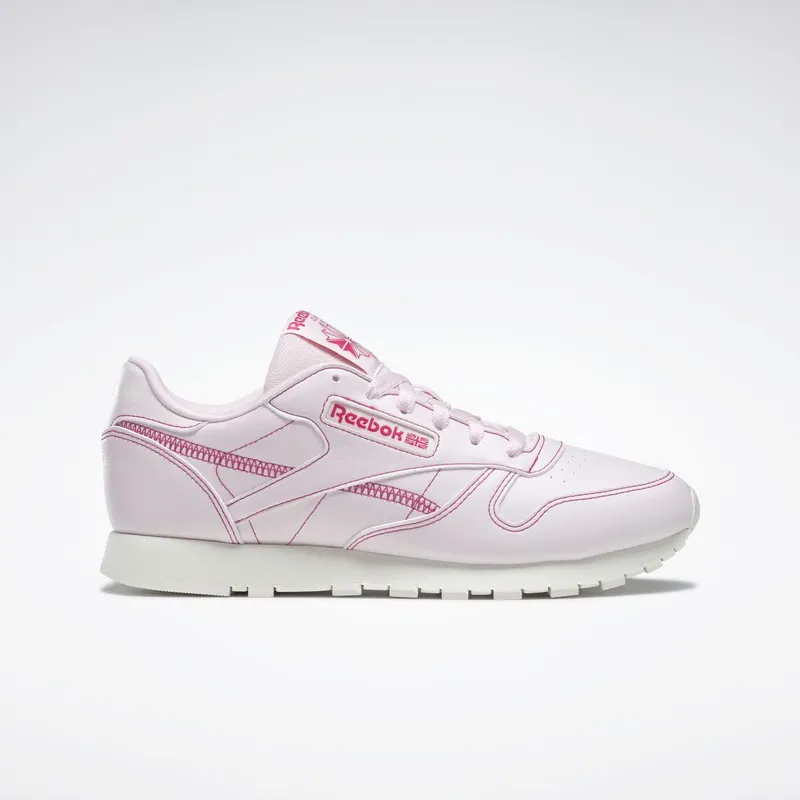 Reebok Classic Leather Vegan Schoenen Porcelain Pink / Chalk / Pursuit Pink