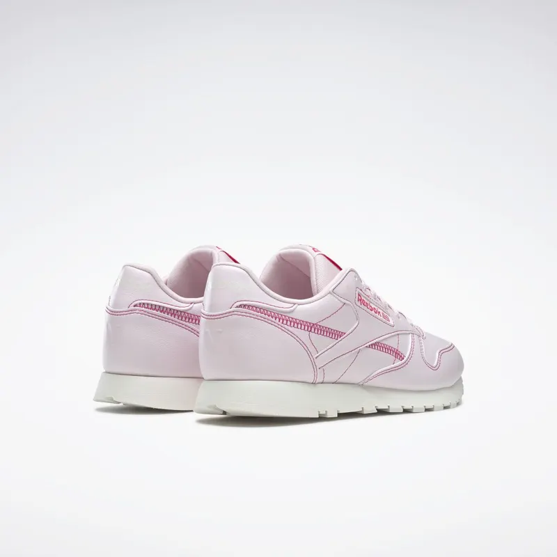 Reebok Classic Leather Vegan Schoenen Porcelain Pink / Chalk / Pursuit Pink