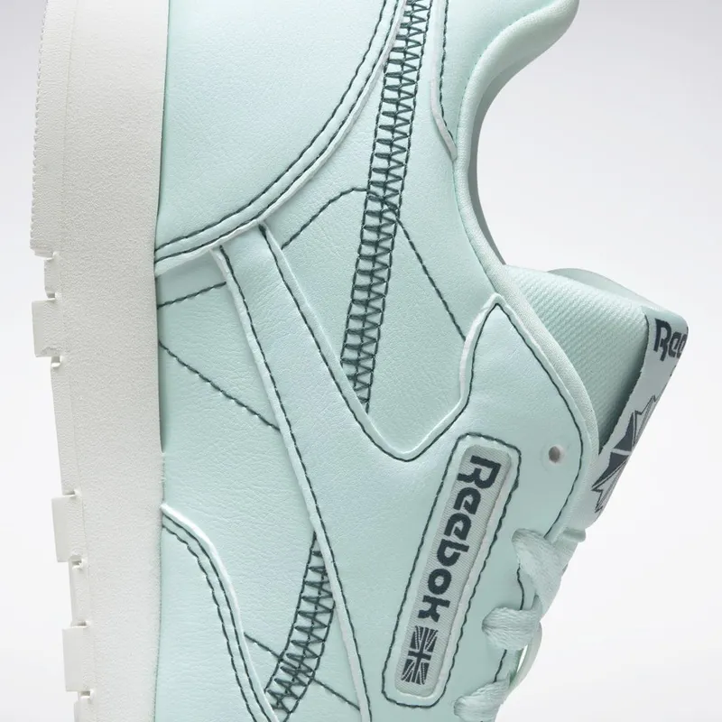 Reebok Classic Leather Vegan Schoenen Mist / Chalk / Midnight Pine