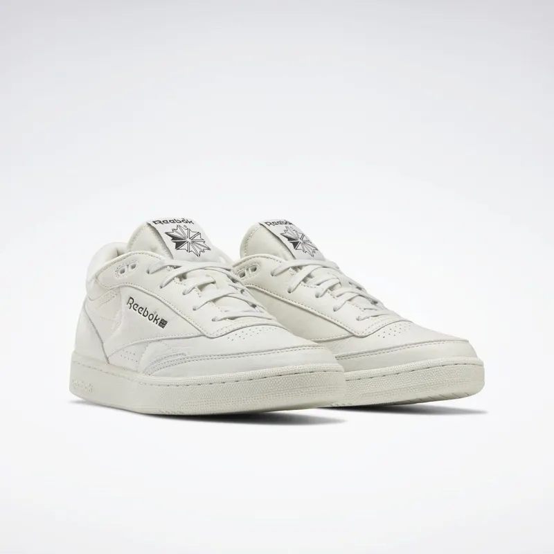 Reebok Club C Mid II Schoenen Non Dyed / Non Dyed / Morning Fog