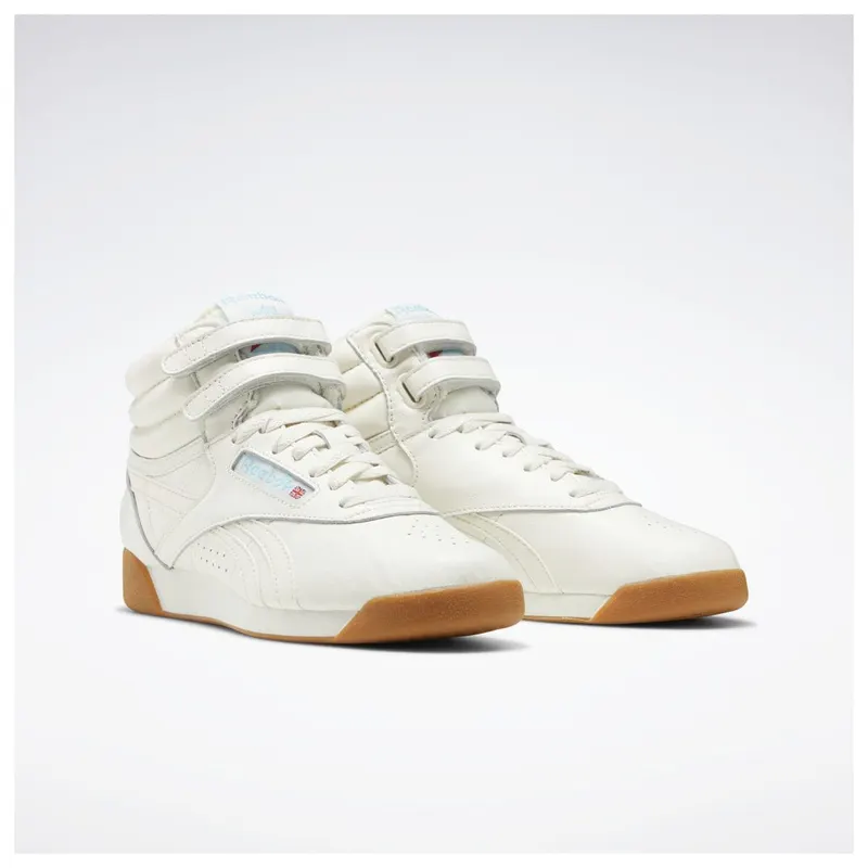 Reebok F/S Hi Schoenen Chalk / Digital Blue / Reebok Rubber Gum-06