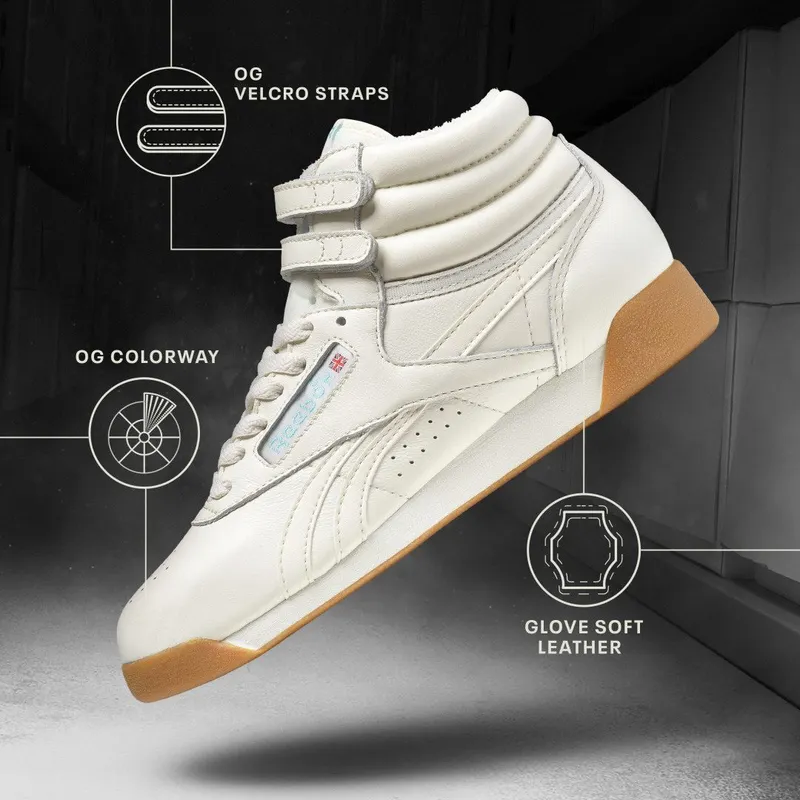 Reebok F/S Hi Schoenen Chalk / Digital Blue / Reebok Rubber Gum-06