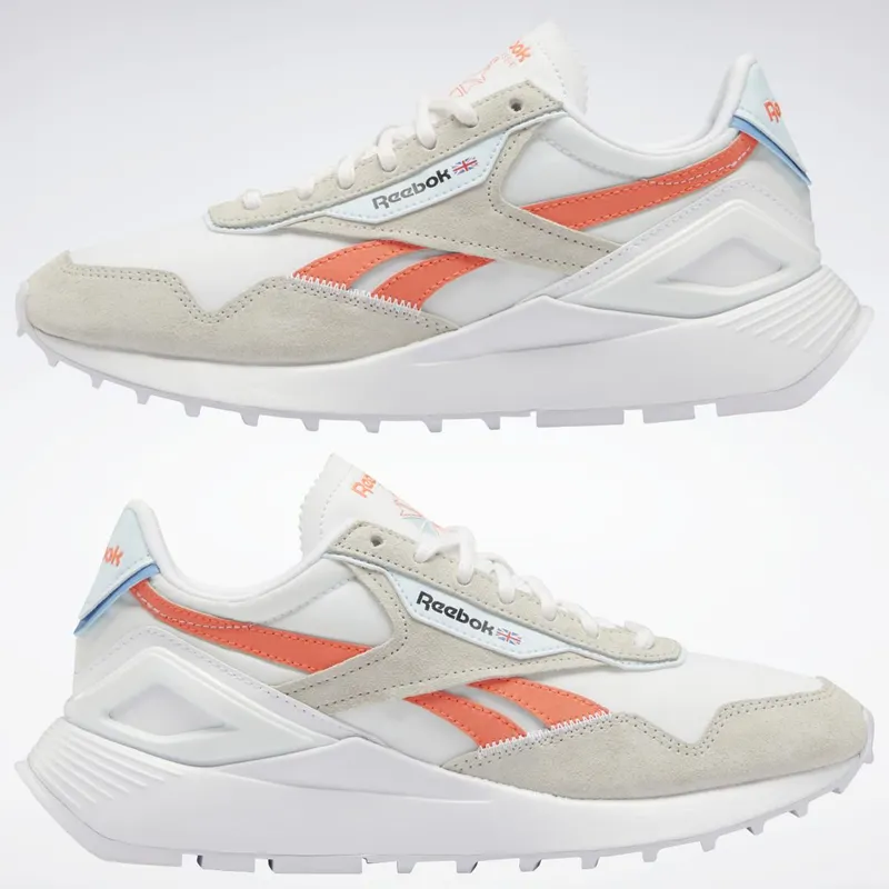 Reebok Classic Legacy AZ Schoenen Cloud White / Moonstone / Orange Flare