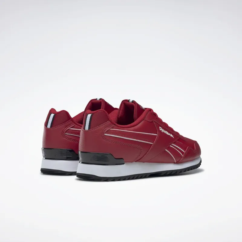 Reebok Royal Glide Ripple Clip Flash Red / Cloud White / Core Black